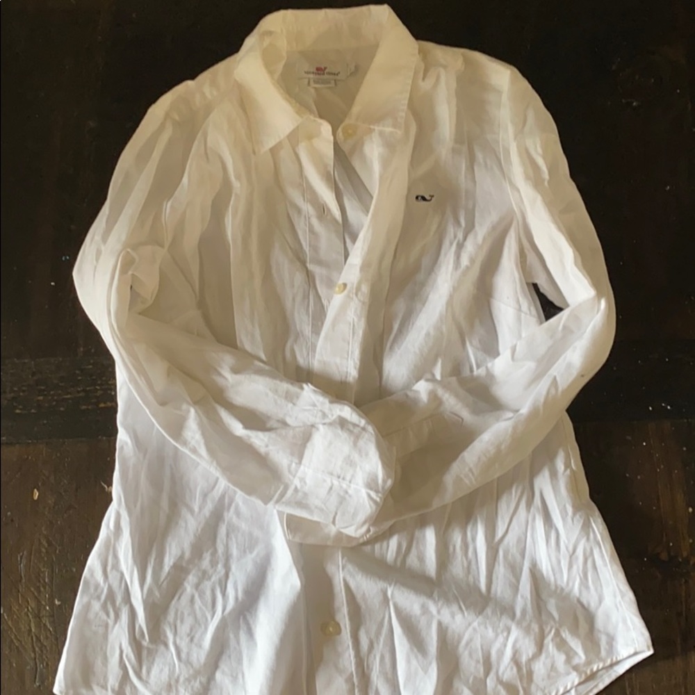 Vineyard vines white button up